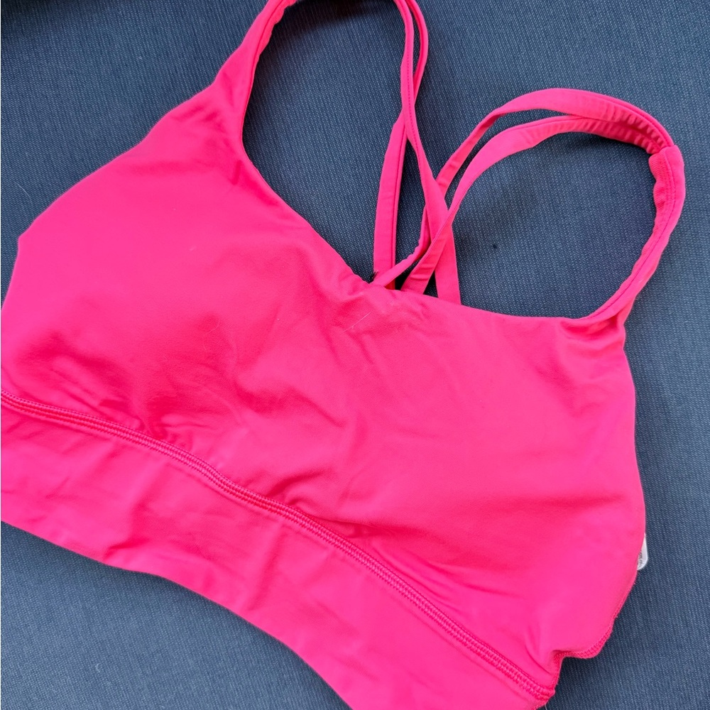 Lululemon Energy Sports Bra- Hot Pink